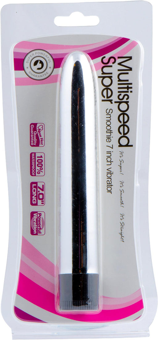 Vibratore classico - 18 cm - Argento-Erotiekvoordeel.nl
