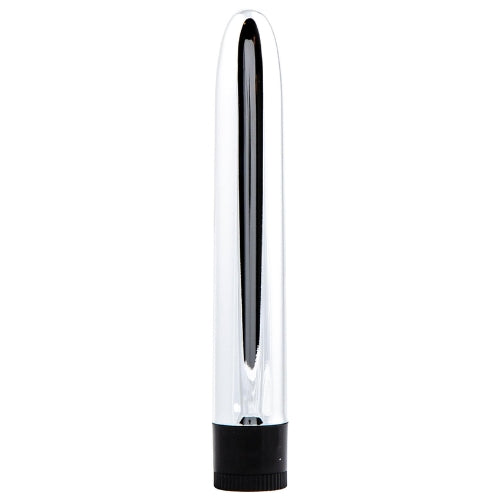 Vibratore classico - 18 cm - Argento-Erotiekvoordeel.nl