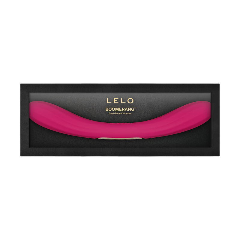 LELO - Boomerang - Vibratore doppio - Doppio motore - Cerise-Erotiekvoordeel.nl