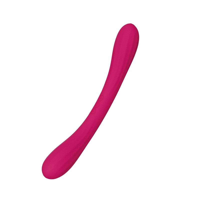 LELO - Boomerang - Vibratore a doppia estremità - Doppio motore - Cerise-Erotiekvoordeel.nl