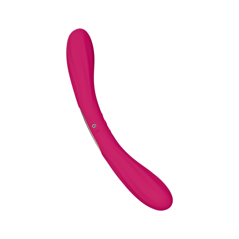 LELO - Boomerang - Vibratore a doppia estremità - Doppio motore - Cerise-Erotiekvoordeel.nl