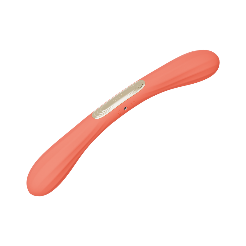 LELO - Boomerang - Vibratore a doppia estremità - Doppio motore - Coral-Erotiekvoordeel.nl