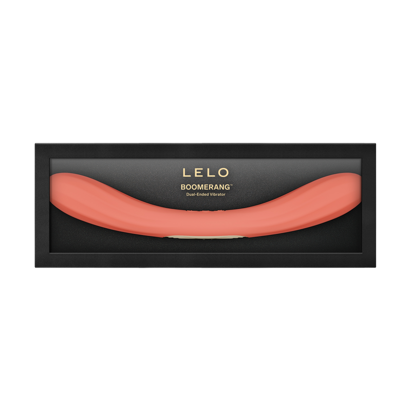 LELO - Boomerang - Vibratore a doppia estremità - Doppio motore - Coral-Erotiekvoordeel.nl