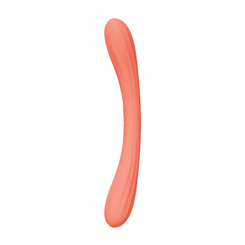 LELO - Boomerang - Vibratore a doppia estremità - Doppio motore - Coral-Erotiekvoordeel.nl