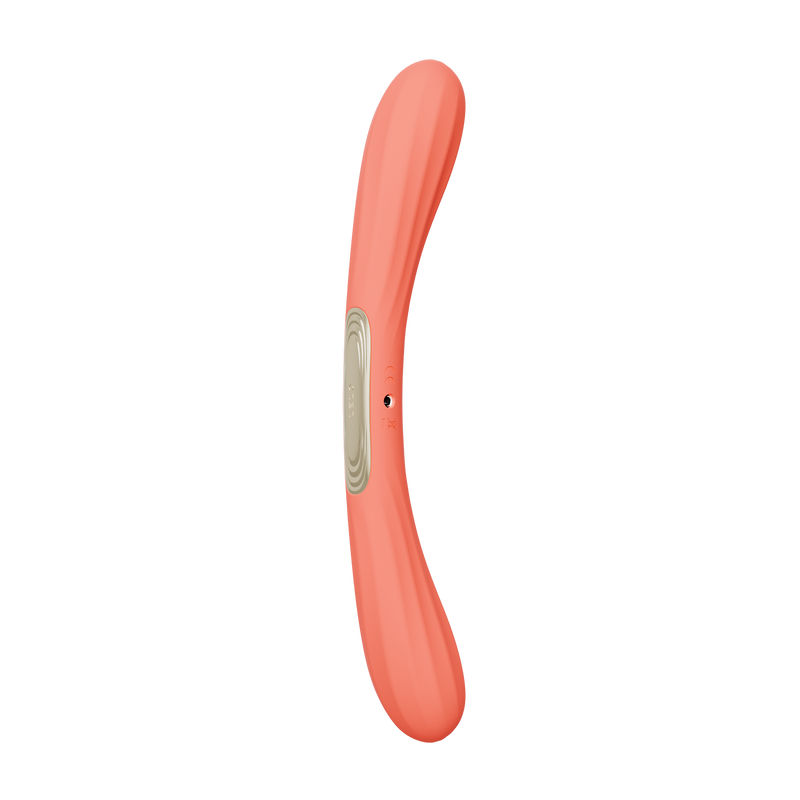 LELO - Boomerang - Vibratore a doppia estremità - Doppio motore - Coral-Erotiekvoordeel.nl