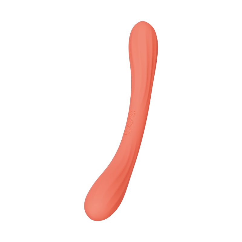 LELO - Boomerang - Vibratore a doppia estremità - Doppio motore - Coral-Erotiekvoordeel.nl