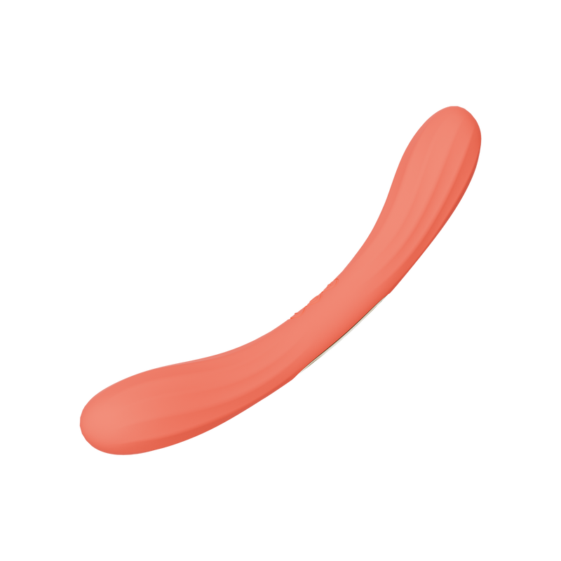 LELO - Boomerang - Vibratore a doppia estremità - Doppio motore - Coral-Erotiekvoordeel.nl