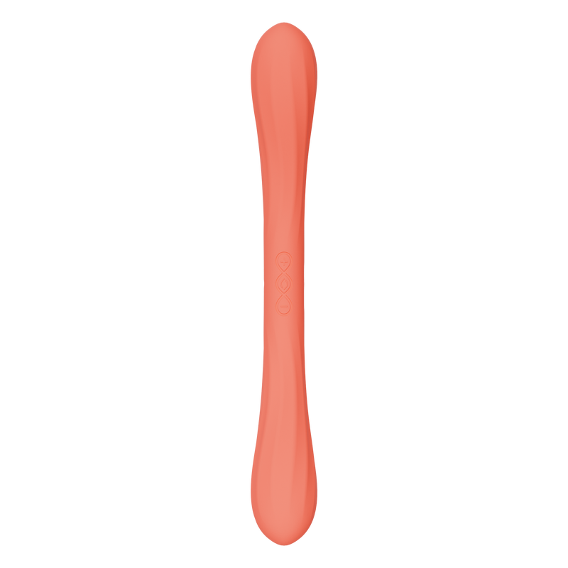 LELO - Boomerang - Vibratore a doppia estremità - Doppio motore - Coral-Erotiekvoordeel.nl