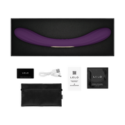 LELO - Boomerang - Vibratore a doppia estremità - Doppio motore - Viola-Erotiekvoordeel.nl