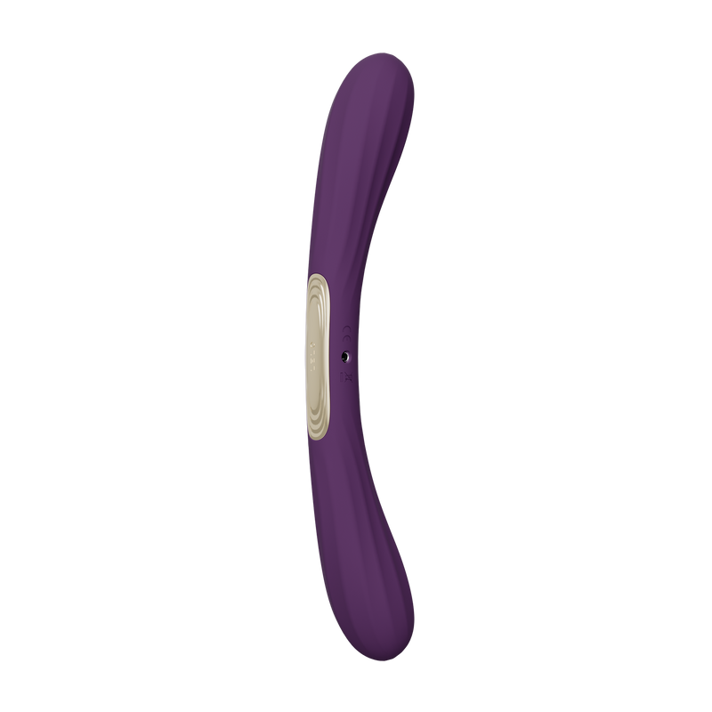 LELO - Boomerang - Vibratore a doppia estremità - Doppio motore - Viola-Erotiekvoordeel.nl