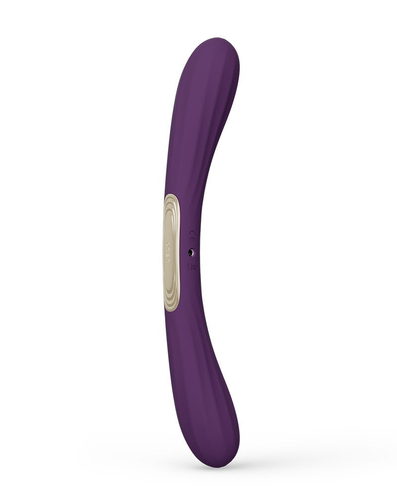 LELO - Boomerang - Vibratore a doppia estremità - Doppio motore - Viola-Erotiekvoordeel.nl