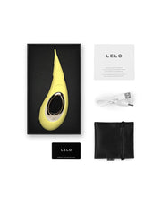 LELO - Clitoris Vibrator - Dot Cruise Dot Cruise - Clitoris Pin Point Vibrator - Geel-Erotiekvoordeel.nl