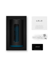 LELO - F1S V3 - Interactieve Masturbator met App Control - Blauw/Zwart-Erotiekvoordeel.nl