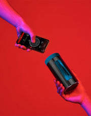 LELO - F1S V3 XL - Interactieve Masturbator met App Control - Blauw/Zwart-Erotiekvoordeel.nl