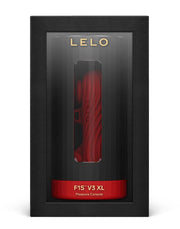 LELO - F1S V3 XL - Interactieve Masturbator met App Control - Rood/Zwart-Erotiekvoordeel.nl