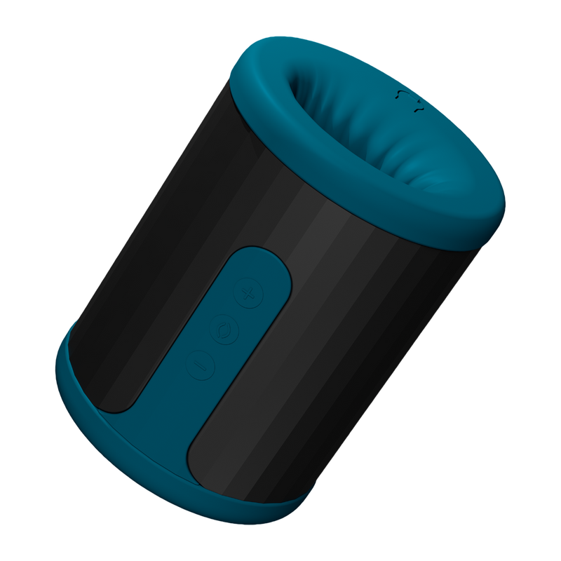 LELO - F2S Master Blaster - Stamina Trainer & Stroker - Controllo tramite app - Blu-verde - Erotiekvoordeel.nl