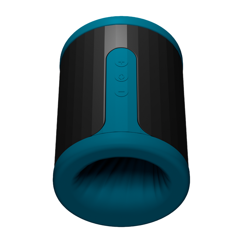 LELO - F2S Master Blaster - Stamina Trainer & Stroker - Controllo tramite app - Blu-verde - Erotiekvoordeel.nl