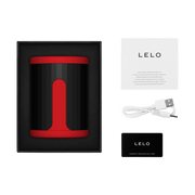 LELO - F2S Master Blaster - Entraîneur d'endurance & Masturbateur - Contrôle via application - Rouge-Erotiekvoordeel.nl