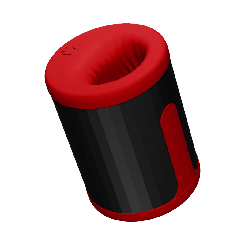 LELO - F2S Master Blaster - Entraîneur d'endurance & Masturbateur - Contrôle via application - Rouge -Erotiekvoordeel.nl
