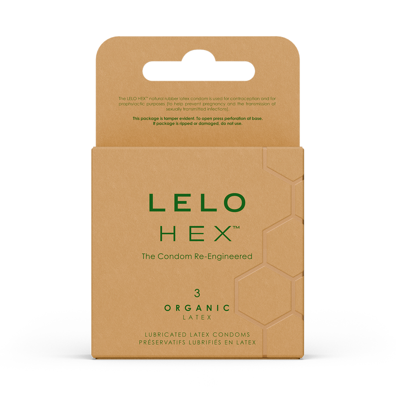 LELO - HEX Organic Condoms - Erotiekvoordeel.nl