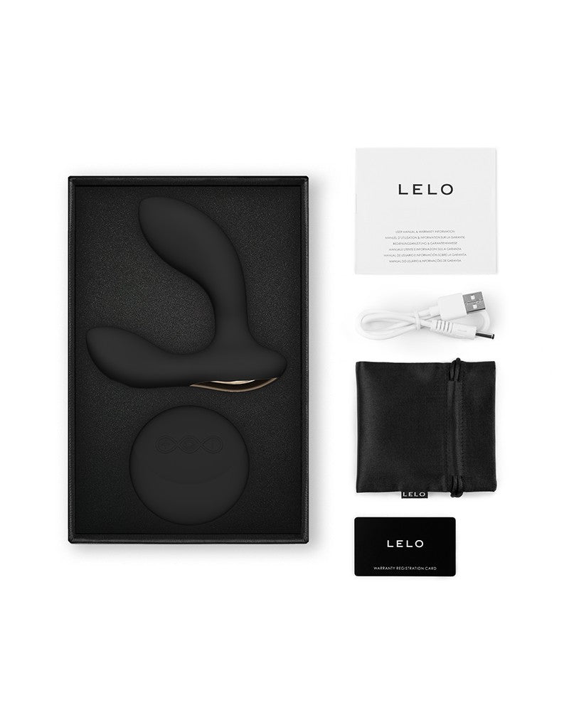LELO - Hugo 2 - Prostaat Vibrator - Prostaat Massager - Met Afstandsbediening - Zwart-Erotiekvoordeel.nl