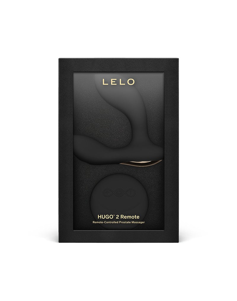 LELO - Hugo 2 - Prostaat Vibrator - Prostaat Massager - Met Afstandsbediening - Zwart-Erotiekvoordeel.nl