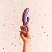 LELO - Ina Thrust - Rabbit Vibrator with Thrusting Motion - Purple - Erotiekvoordeel.nl
