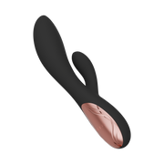 LELO - Ina Thrust - Rabbit Vibrator with Thrusting Motion - Black - Erotiekvoordeel.nl