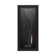 LELO - Ina Thrust - Rabbit Vibrator with Thrusting Motion - Black - Erotiekvoordeel.nl