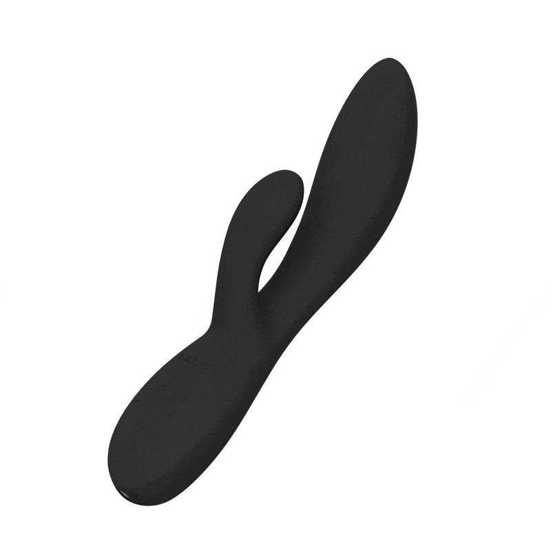LELO - Ina Thrust - Rabbit Vibrator with Thrusting Motion - Black - Erotiekvoordeel.nl