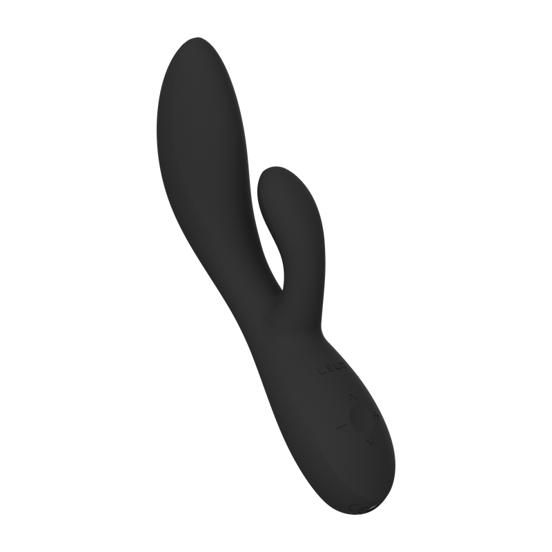 LELO - Ina Thrust - Rabbit Vibrator with Thrusting Motion - Black - Erotiekvoordeel.nl