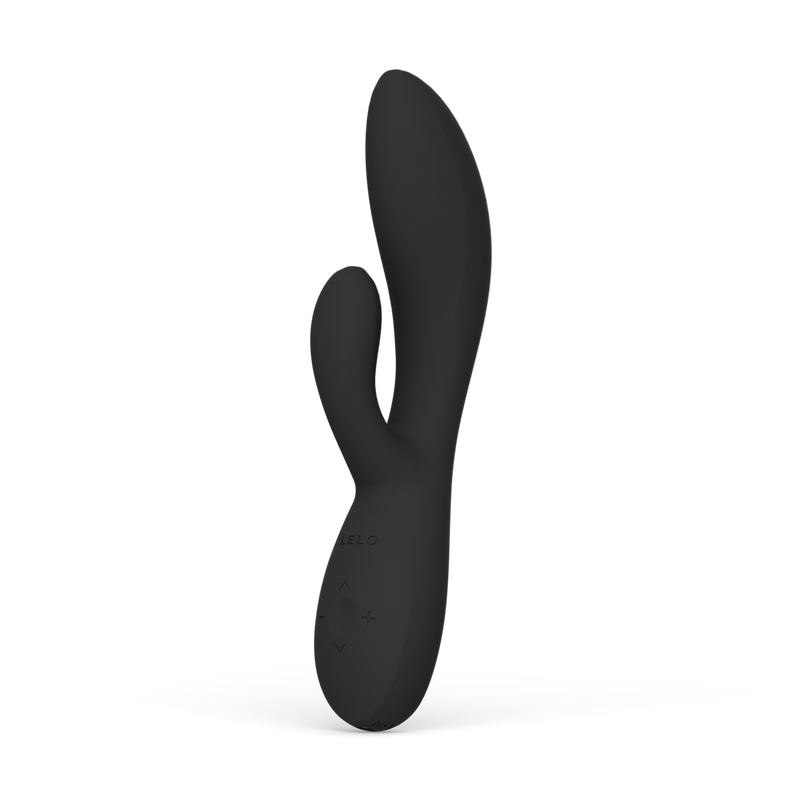 LELO - Ina Thrust - Rabbit Vibrator with Thrusting Motion - Black - Erotiekvoordeel.nl