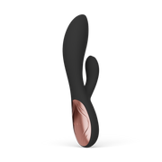 LELO - Ina Thrust - Rabbit Vibrator with Thrusting Motion - Black - Erotiekvoordeel.nl