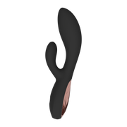 LELO - Ina Thrust - Rabbit Vibrator with Thrusting Motion - Black - Erotiekvoordeel.nl