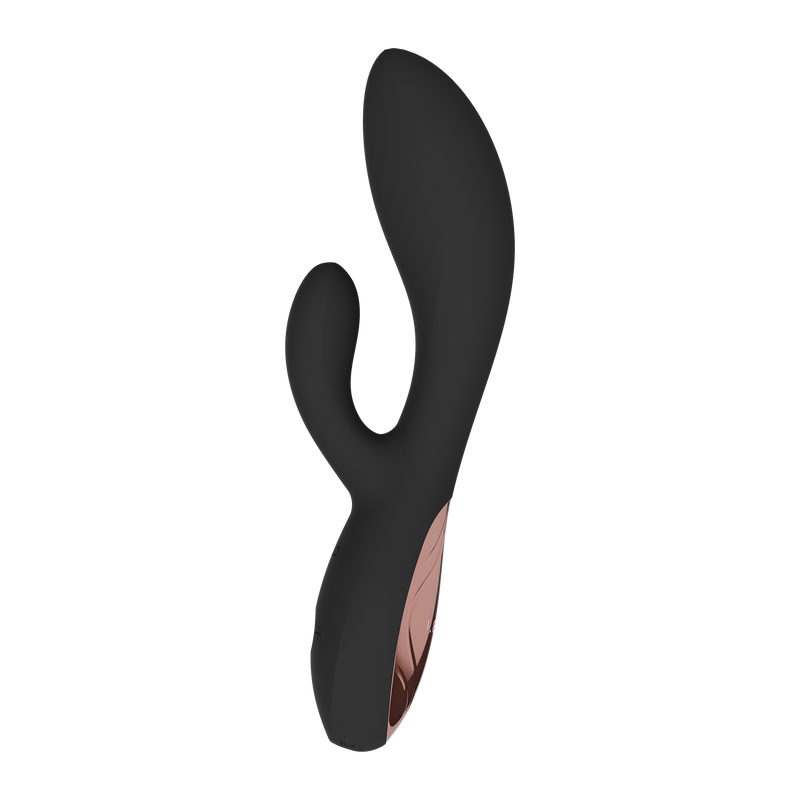 LELO - Ina Thrust - Rabbit Vibrator with Thrusting Motion - Black - Erotiekvoordeel.nl