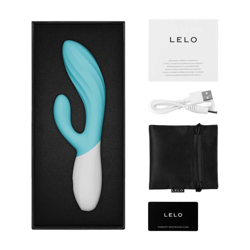 LELO - Ina Twist - Rabbit Vibrator - Aqua-Erotiekvoordeel.nl