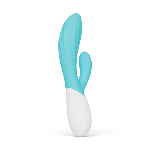 LELO - Ina Twist - Rabbit Vibrator - Aqua - Erotiekvoordeel.nl