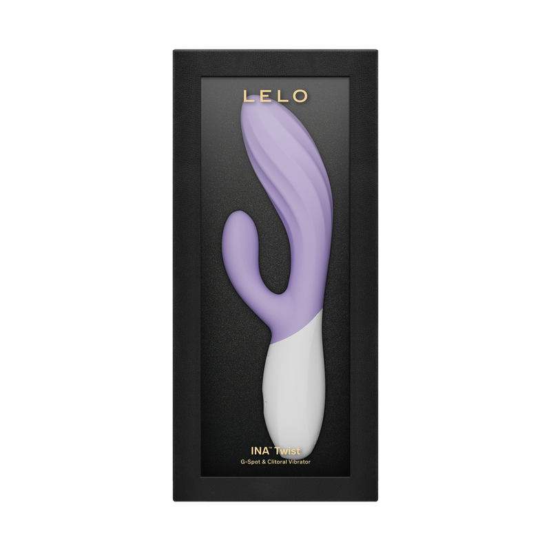 LELO - Ina Twist - Vibrador Rabbit - Lavendel-Erotiekvoordeel.nl