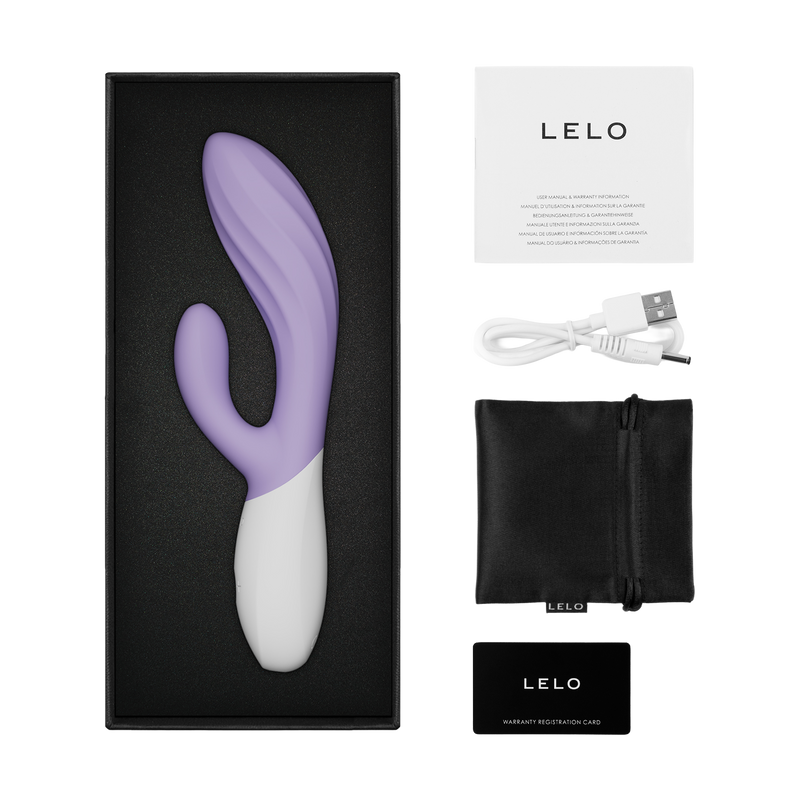 LELO - Ina Twist - Vibrador Rabbit - Lavendel-Erotiekvoordeel.nl