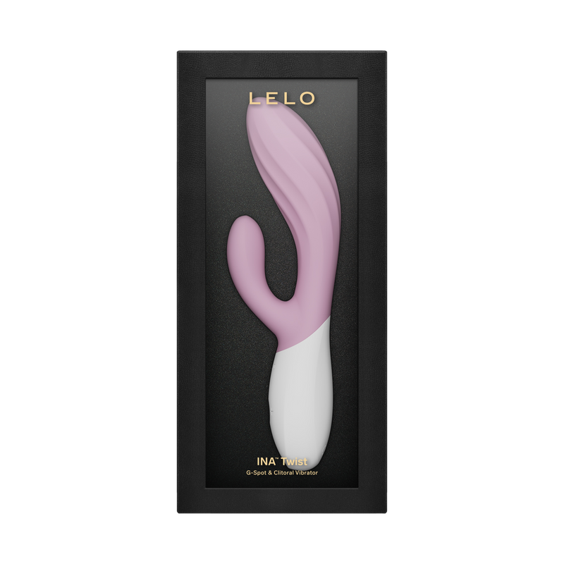 LELO - Ina Twist - Rabbit Vibrator - Hot Pink - Erotiekvoordeel.nl