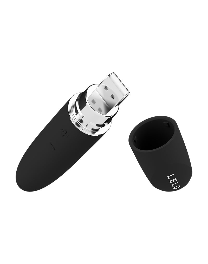 LELO - Mia 3 - Pucker Up - Vibratore a forma di rossetto - Nero-Erotiekvoordeel.nl