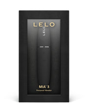 LELO - Mia 3 - Pucker Up - Vibratore a forma di rossetto - Nero-Erotiekvoordeel.nl