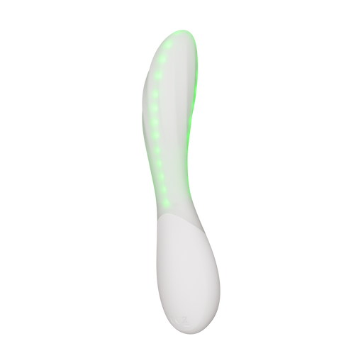 LELO - Mona Spectra - Massaggiatore benessere con luce rossa - Bianco - Erotiekvoordeel.nl