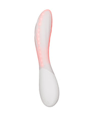 LELO - Mona Spectra - Massaggiatore benessere con luce rossa - Bianco - Erotiekvoordeel.nl