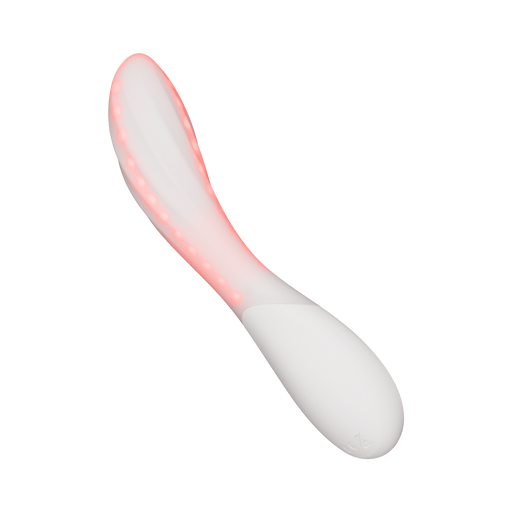 LELO - Mona Spectra - Massaggiatore benessere con luce rossa - Bianco - Erotiekvoordeel.nl