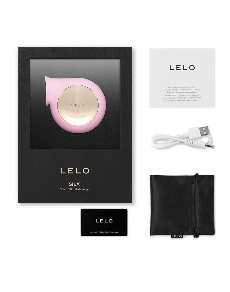 LELO - Sila - Massaggiatore clitorideo sonico - Rosa-Erotiekvoordeel.nl