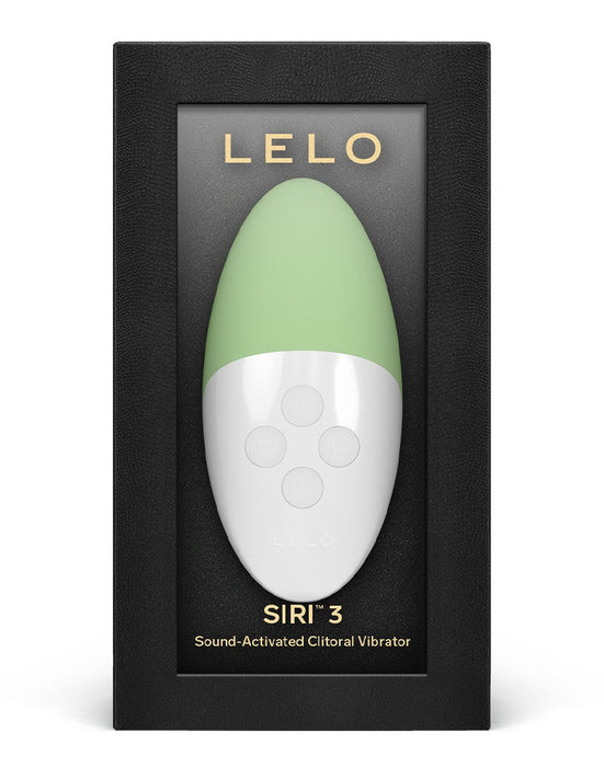 LELO - Siri 3 - Pulse Play Vibrator - Reageert op Geluid en Muziek - Lichtgroen-Erotiekvoordeel.nl