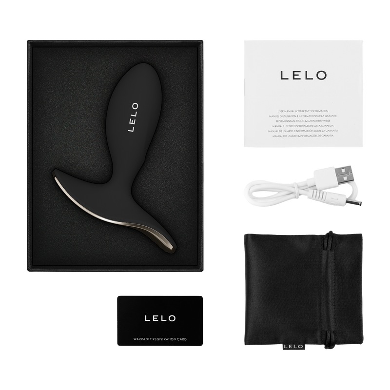 LELO - Surfer 2 - Unisex Vibrating Anal Plug - Black-Erotiekvoordeel.nl