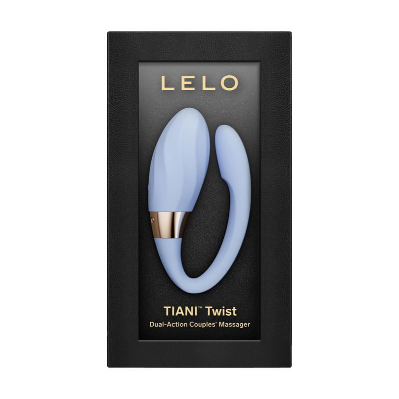 LELO - Tiani Twist - Vibratore di coppia a doppia azione - Azzurro - Erotiekvoordeel.nl