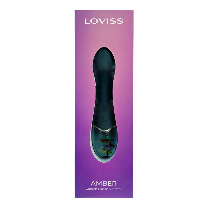 LOVISS - Amber - Vibratore Garden Classic - Nero-Erotiekvoordeel.nl